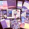 348 PCS Aesthetic Journaling Kit (Moonlight) 9.17 x 7.28 x 0.75 inches